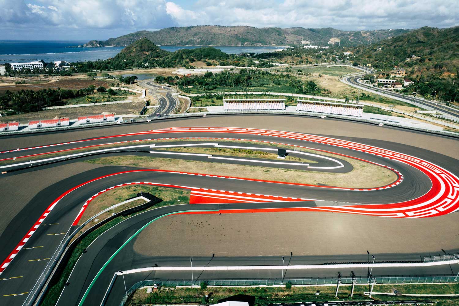 a motorsports race track